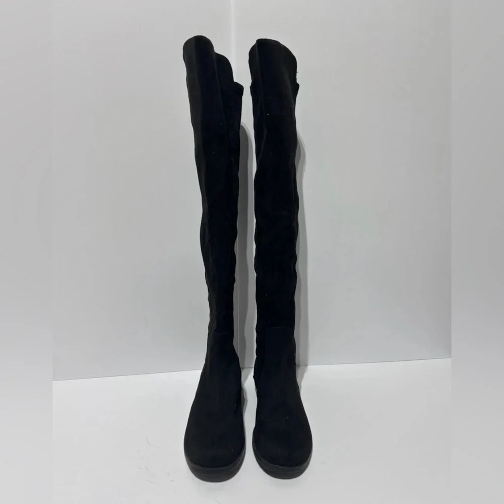 Unisa Women’s Gilean, Over The Knee Boots Black, Size 6.5 M